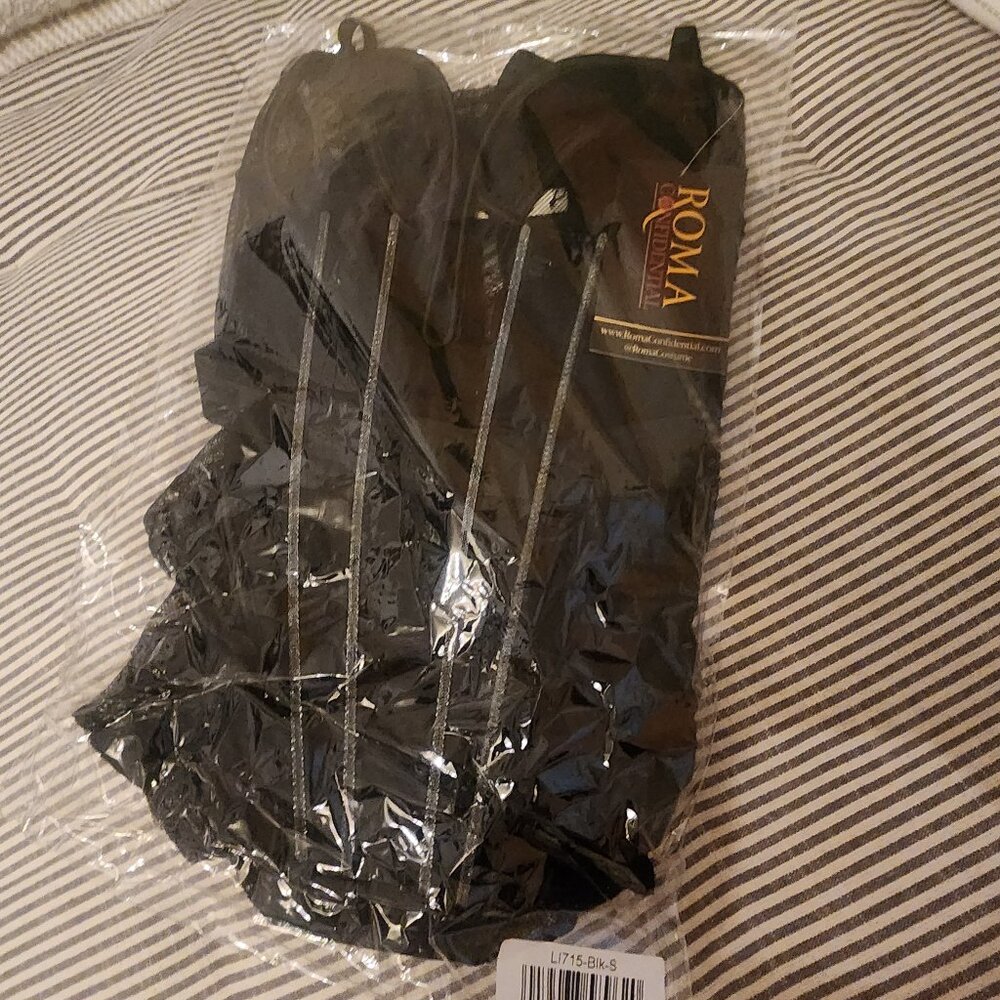 Roma Belle Noir Black Catsuit